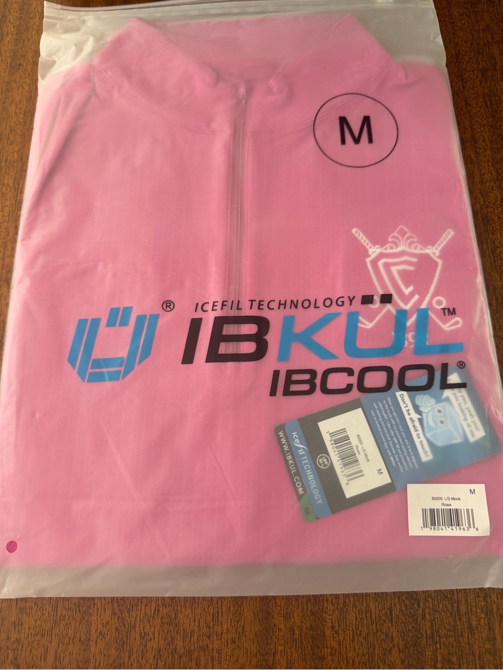 IBKUL WOMENS LONG SLEEVE HALF ZIP